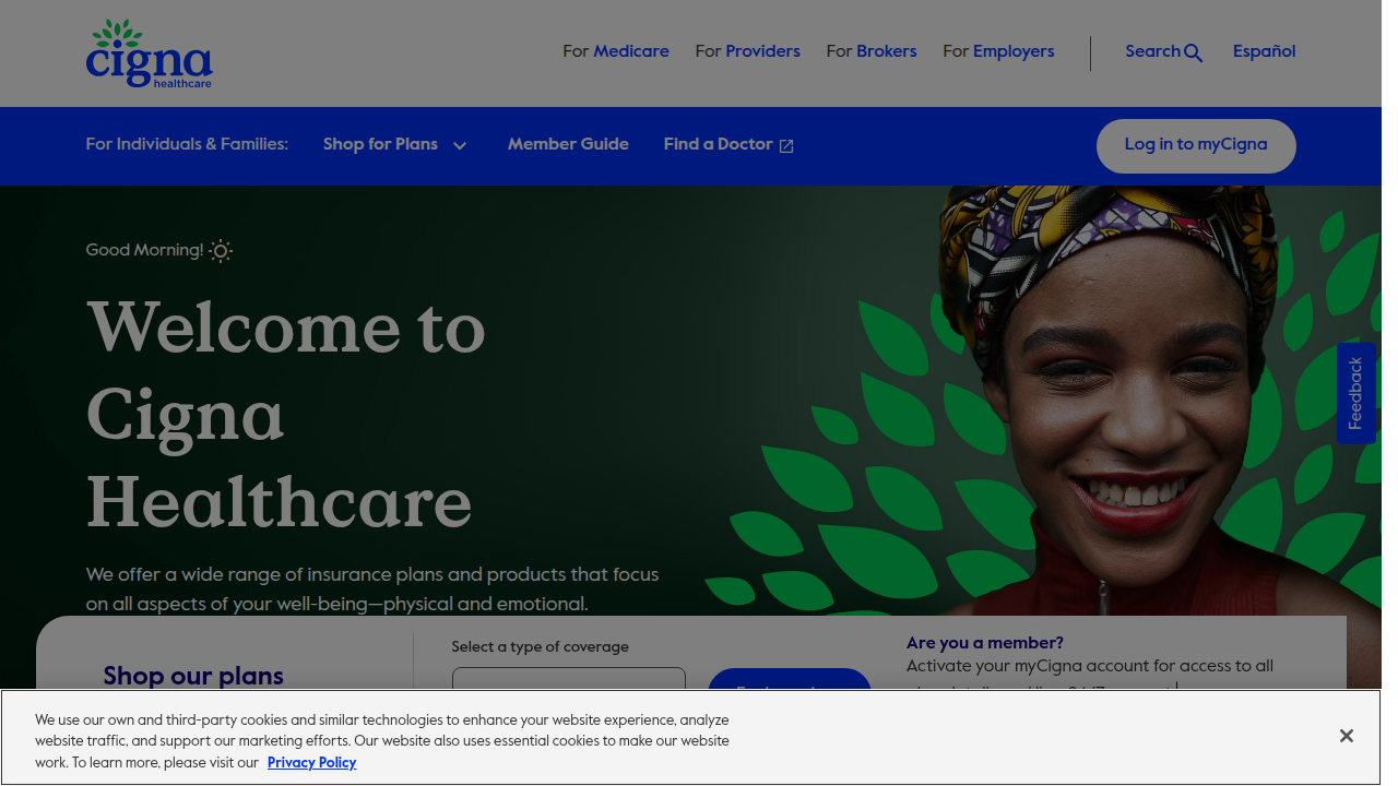 Health insurance provider websites like Cigna offer directories to find in-network mental health professionals.